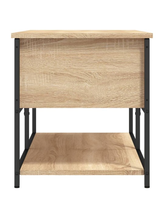 Úložná lavice dub sonoma 100 x 42,5 x 47 cm kompozitní dřevo