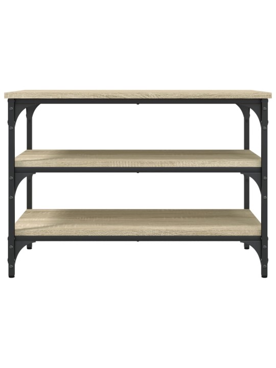 Lavice s botníkem dub sonoma 70 x 38,5 x 49 cm kompozitní dřevo