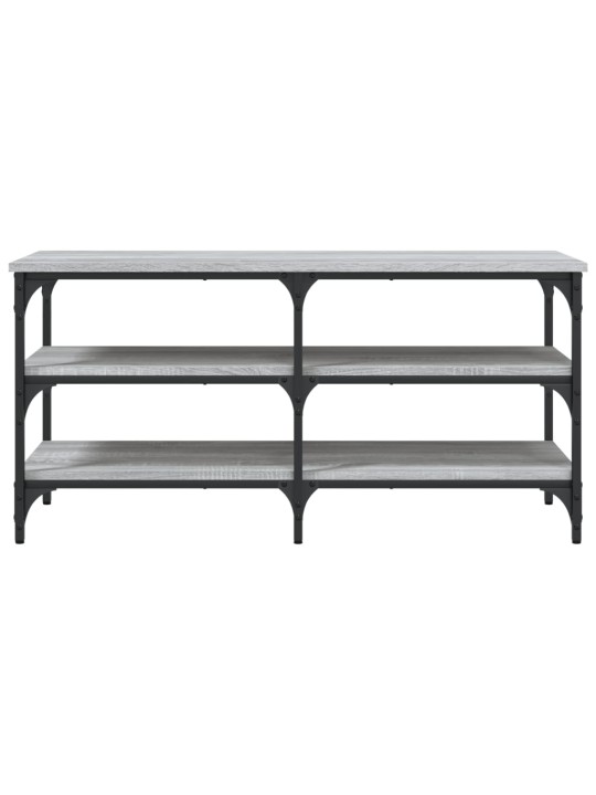 Lavice s botníkem šedá sonoma 100x38,5x49 cm kompozitní dřevo