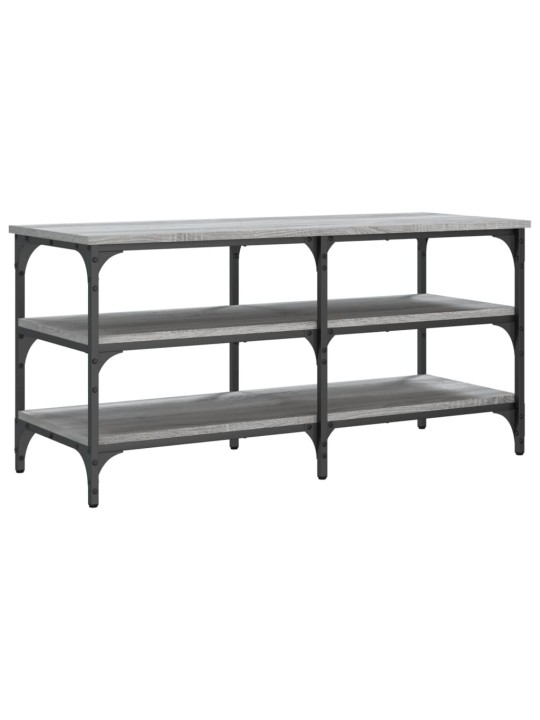 Lavice s botníkem šedá sonoma 100x38,5x49 cm kompozitní dřevo