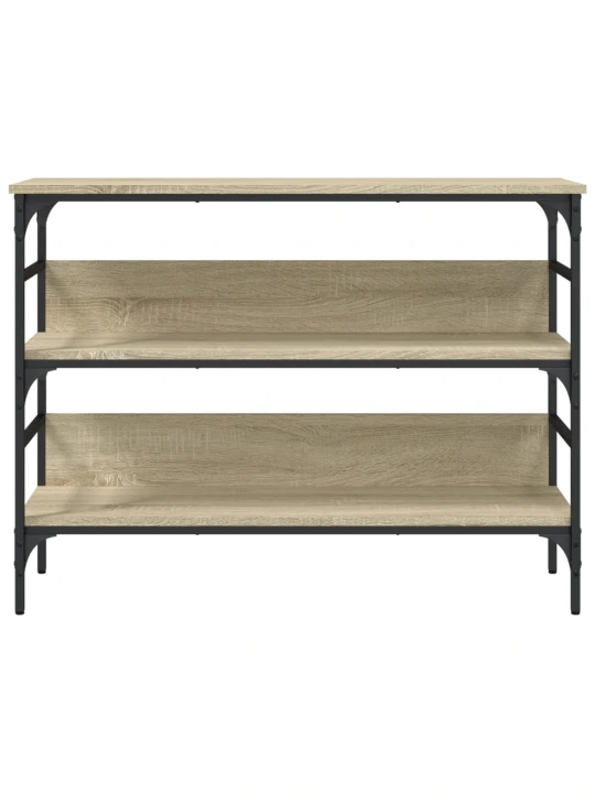 Konzolový stolek dub sonoma 100 x 32 x 75 cm kompozitní dřevo