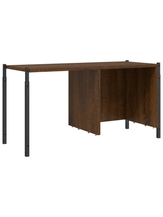 Knihovna hnědý dub 72 x 28 x 172 cm kompozitní dřevo