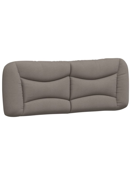 Rám postele bez matrace taupe 180 x 200 cm textil