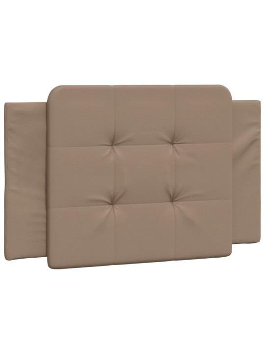 Rám postele s čelem cappuccino 90x190 cm umělá kůže