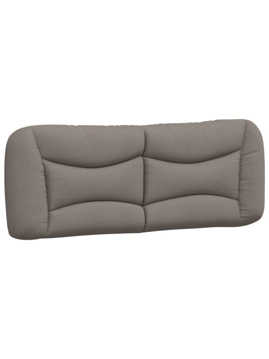 Rám postele s led bez matrace taupe 180x200 cm látka