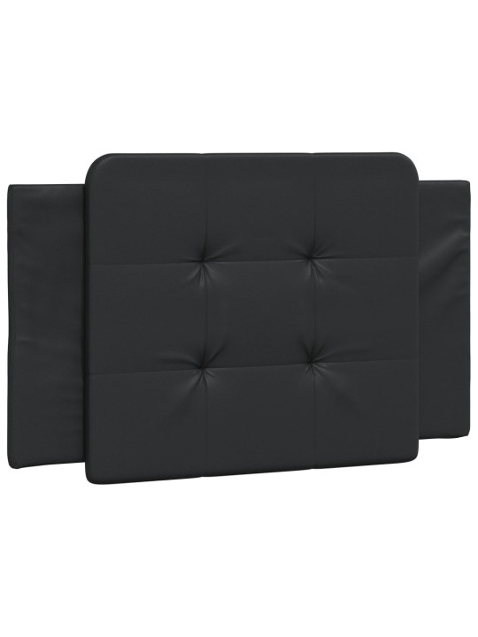 Rám postele s LED osvětlením černý 90 x 190 cm umělá kůže