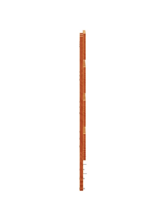 Čelo postele voskově hnědé 90 cm masivní borové dřevo