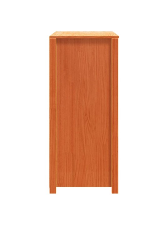 Odkládací skříňka voskově hnědá 100x40x90 cm masivní borovice