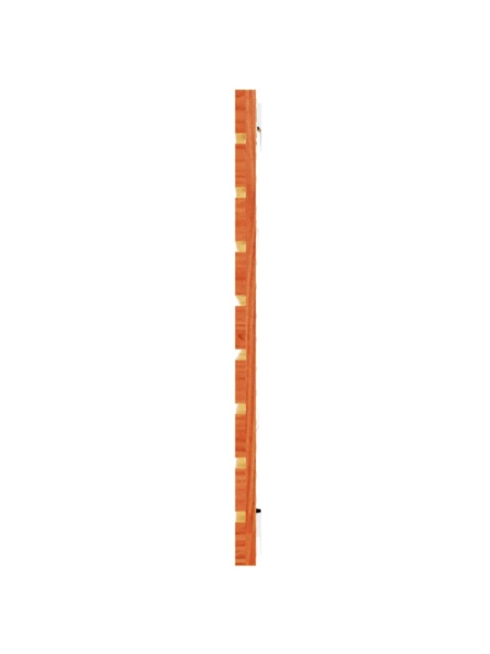 Nástěnné čelo postele 166 x 3 x 63 cm masivní borové dřevo