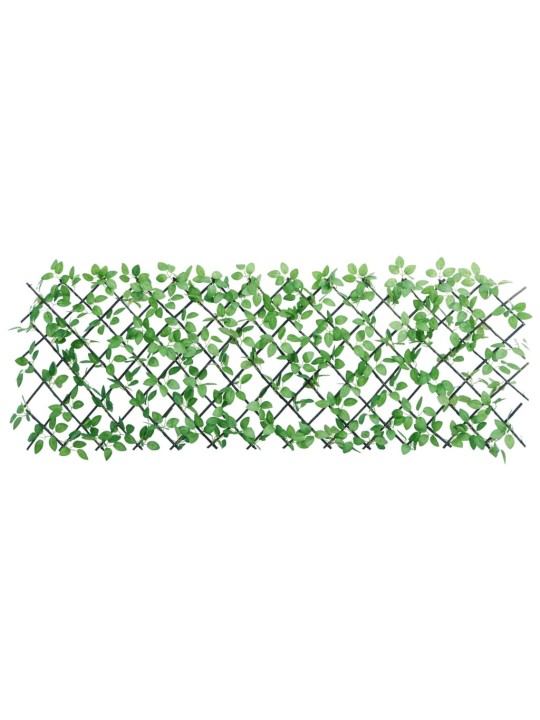 Treláže s umělým břečťanem roztahovací zelené 5 ks 180 x 65 cm