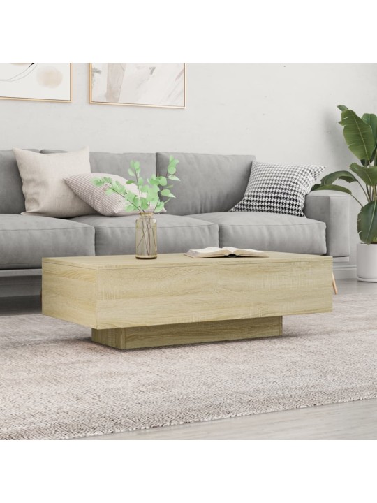 Konferenční stolek dub sonoma 100x49,5x31 cm kompozitní dřevo