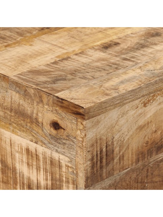 Konzolový stolek 110x30x75 cm masivní hrubý mangovník a železo