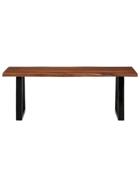 Konferenční stolek medově hnědý 110 x 55 x 40 cm masivní akácie