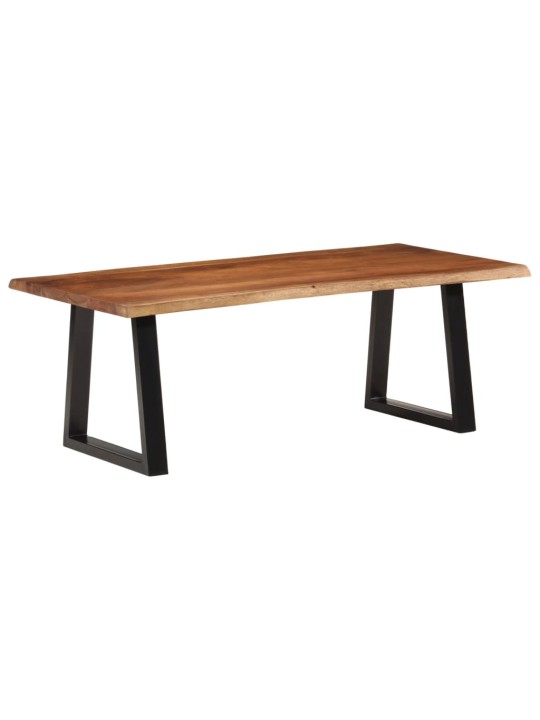 Konferenční stolek medově hnědý 110 x 55 x 40 cm masivní akácie