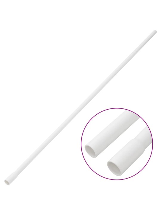Kabelové lišty s klipy Ø 16 mm 10 m PVC