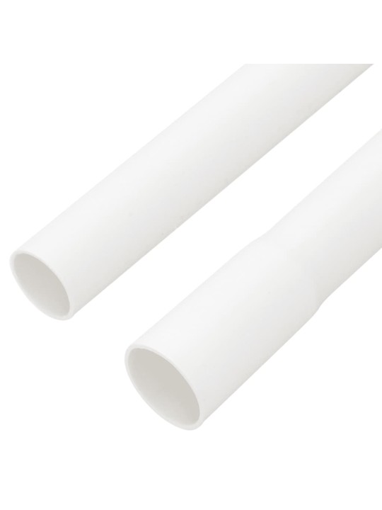 Kabelové lišty s klipy Ø 20 mm 10 m PVC