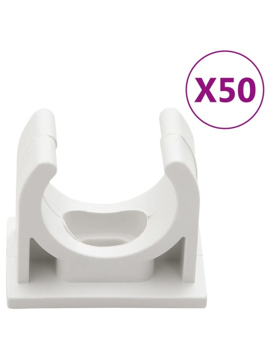Kabelové lišty s klipy Ø 25 mm 30 m PVC