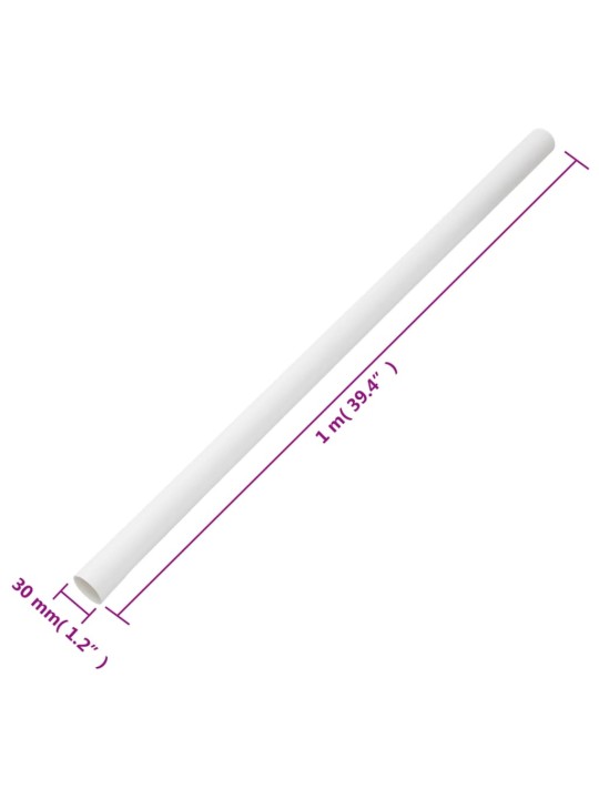 Kabelové lišty Ø 30 mm 10 m PVC