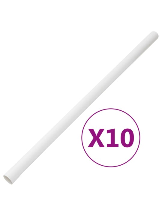 Kabelové lišty s klipy Ø 30 mm 10 m PVC