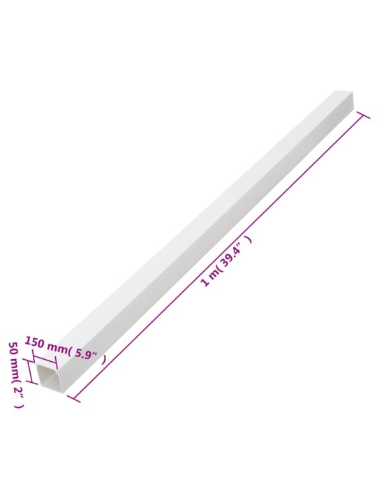 Kabelová lišta 150 x 50 mm 10 m PVC
