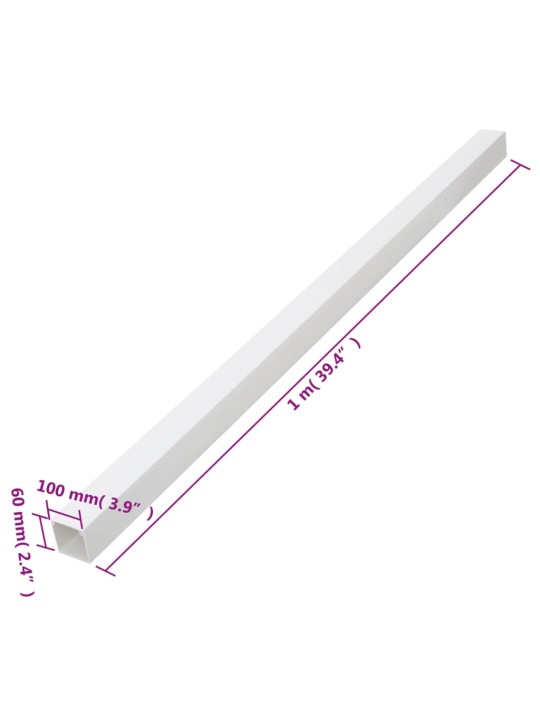 Kabelová lišta 100 x 60 mm 30 m PVC