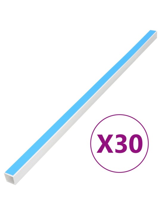 Kabelová lišta samolepicí 15 x 10 mm 30 m PVC