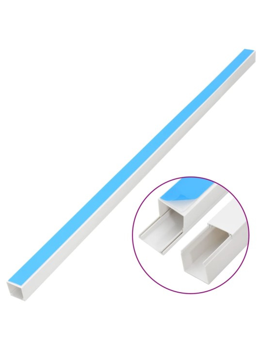 Kabelová lišta samolepicí 15 x 10 mm 30 m PVC