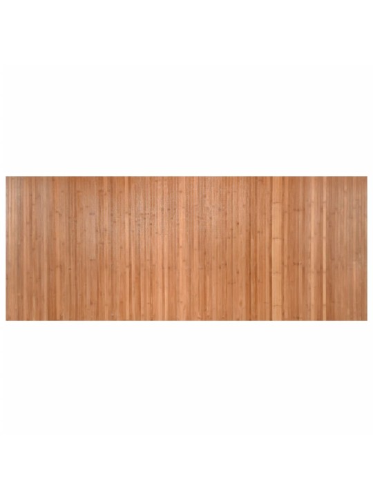 Koberec obdélníkový přírodní 80 x 200 cm bambus