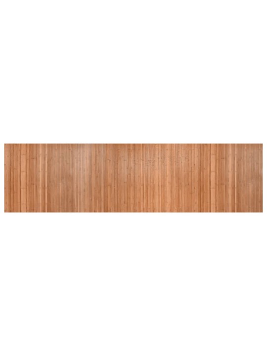 Koberec obdélníkový přírodní 80 x 300 cm bambus