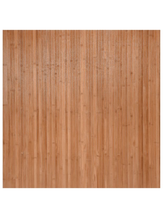 Koberec obdélníkový přírodní 100 x 100 cm bambus