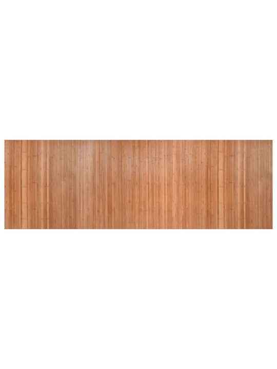 Koberec obdélníkový přírodní 100 x 300 cm bambus
