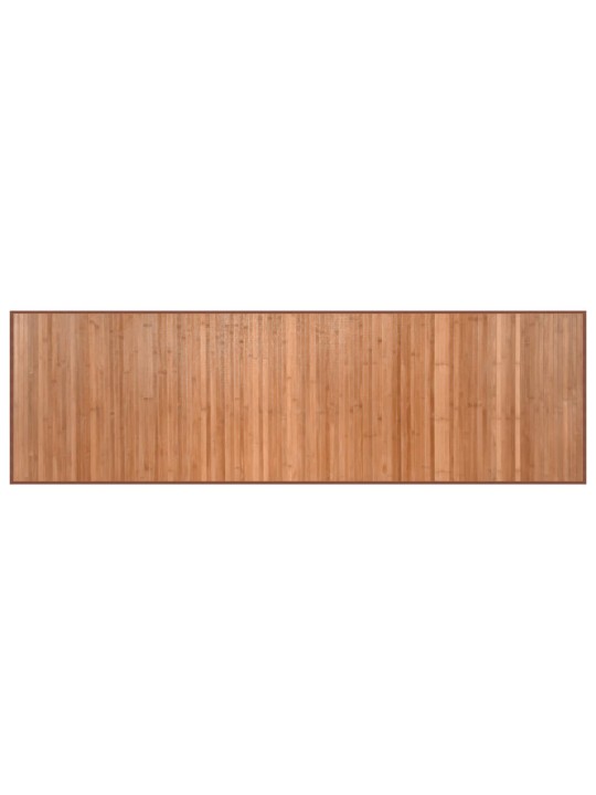 Koberec obdélníkový přírodní 60 x 200 cm bambus