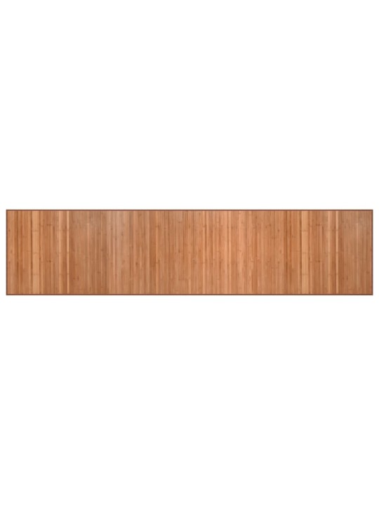 Koberec obdélníkový přírodní 70 x 300 cm bambus