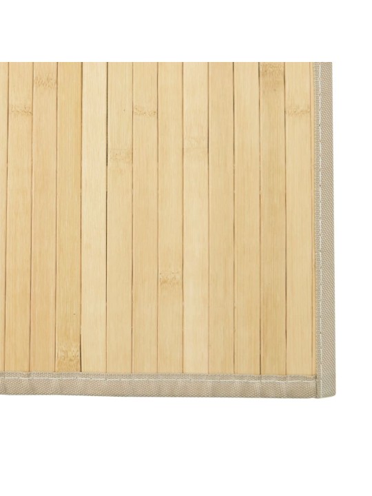 Koberec obdélníkový světle přírodní 70 x 1 000 cm bambus
