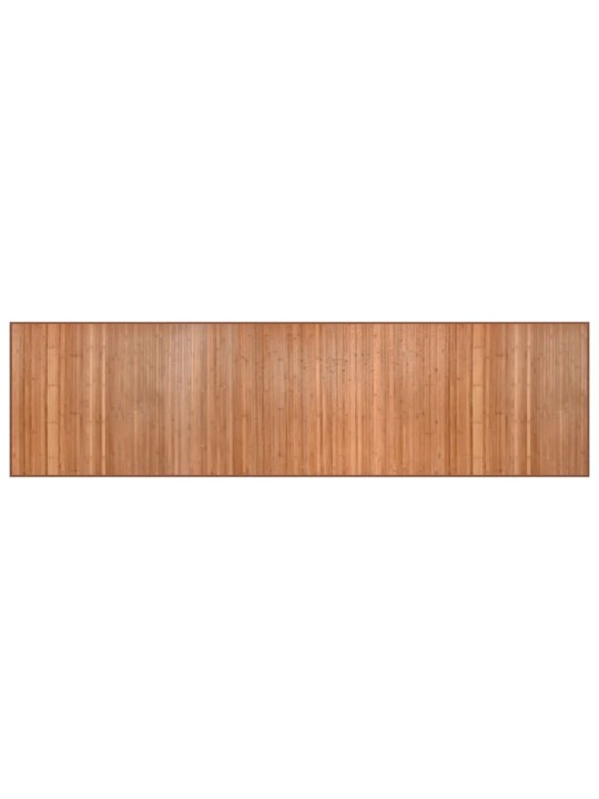 Koberec obdélníkový přírodní 80 x 300 cm bambus