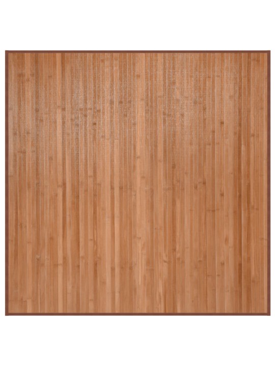 Koberec čtvercový přírodní 100 x 100 cm bambus