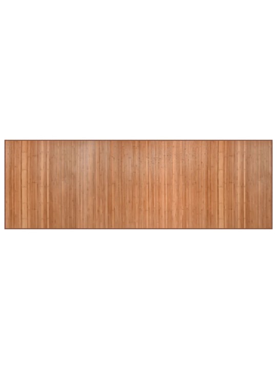 Koberec obdélníkový přírodní 100 x 300 cm bambus