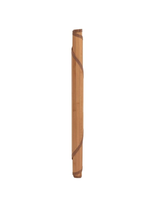Koberec kulatý přírodní 60 cm bambus