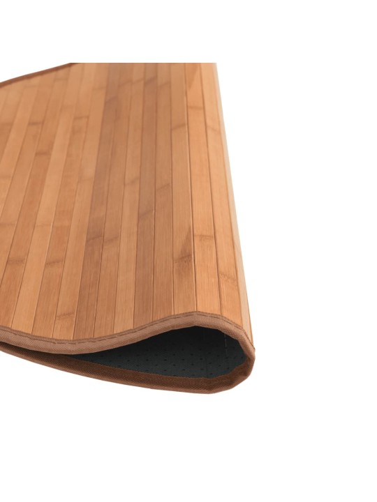 Koberec kulatý přírodní 60 cm bambus