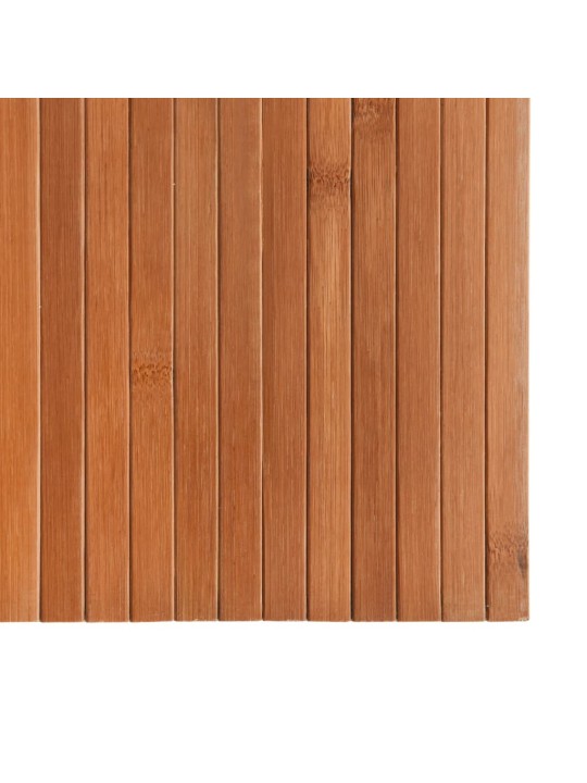 Paraván hnědý 165 x 400 cm bambus