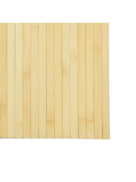 Paraván světle přírodní 165 x 400 cm bambus