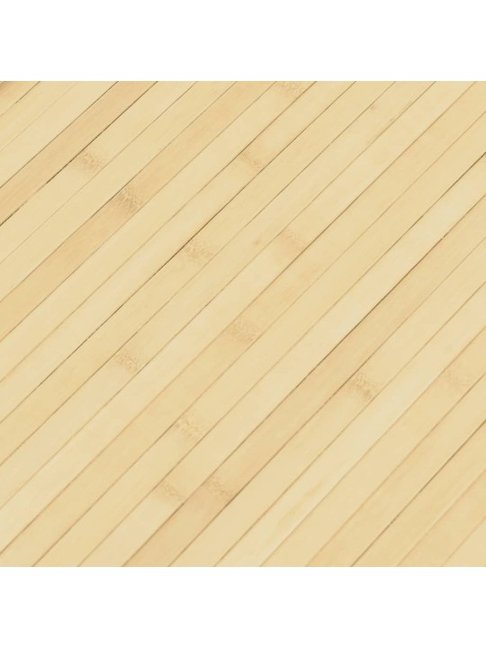 Paraván světle přírodní 165 x 400 cm bambus