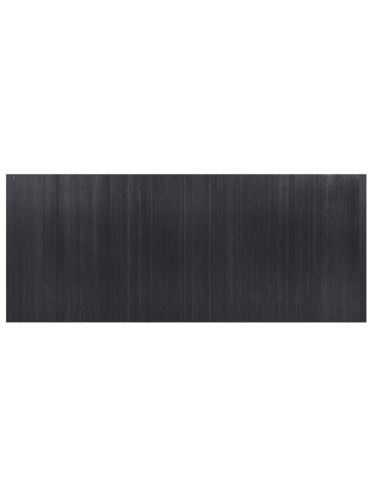 Paraván šedý 165 x 400 cm bambus