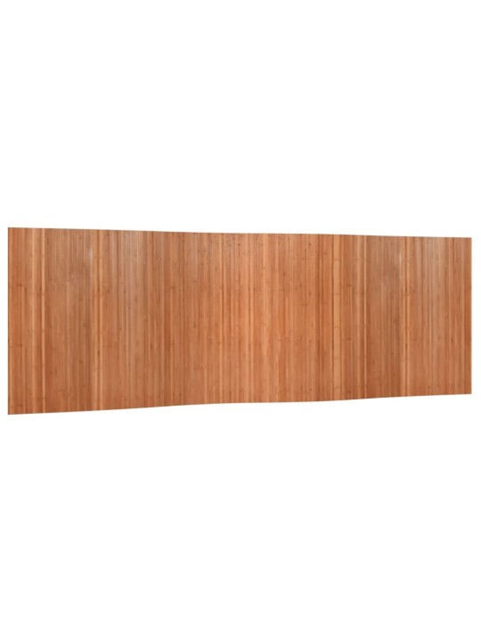 Paraván hnědý 165 x 600 cm bambus