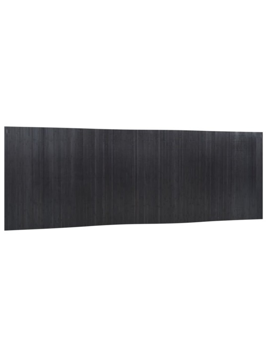 Paraván šedý 165 x 600 cm bambus
