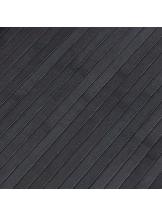 Paraván šedý 165 x 600 cm bambus
