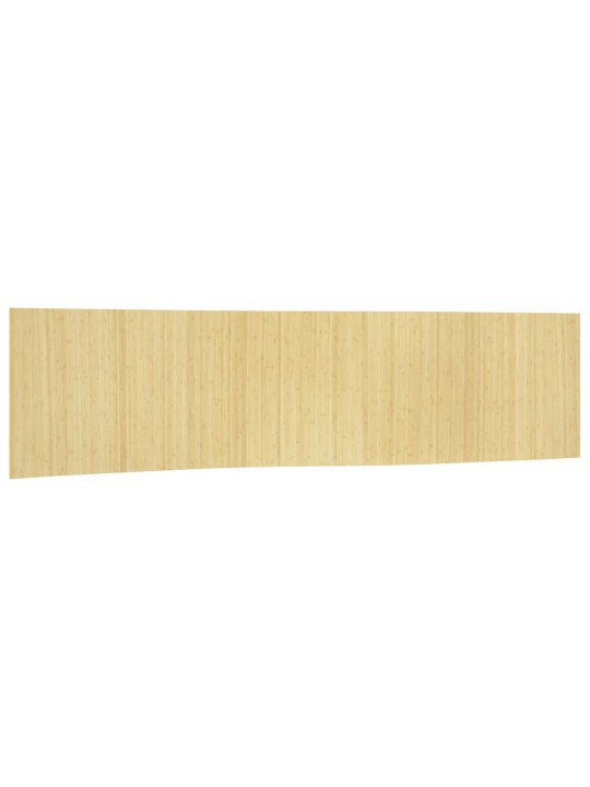 Paraván světle přírodní 165 x 800 cm bambus