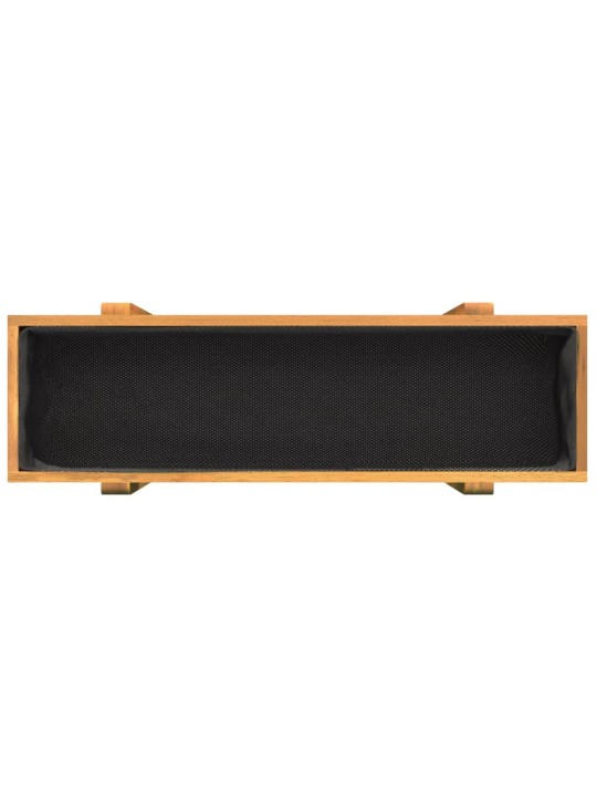 Zahradní vyvýšený záhon 90 x 30 x 75 cm masivní akáciové dřevo
