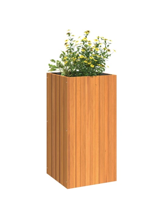 Zahradní truhlík 45 x 45 x 90 cm masivní akáciové dřevo