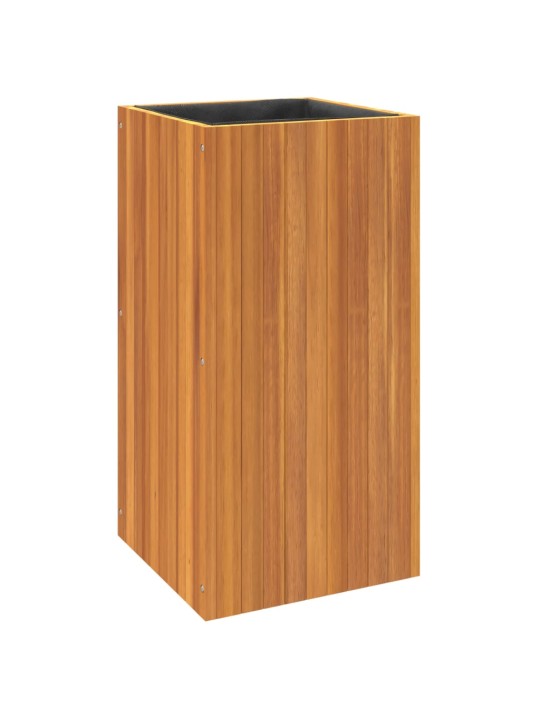 Zahradní truhlík 45 x 45 x 90 cm masivní akáciové dřevo